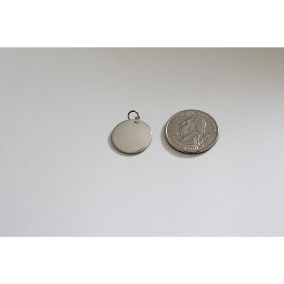 Sterling Silver Dandelion Pendant Charm, Make a Wish Dandelion Pendant Charm - Picture 3 of 6